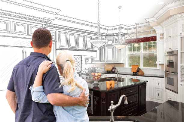 Professional Kitchen Island Installation technician working in Lansdowne, MD